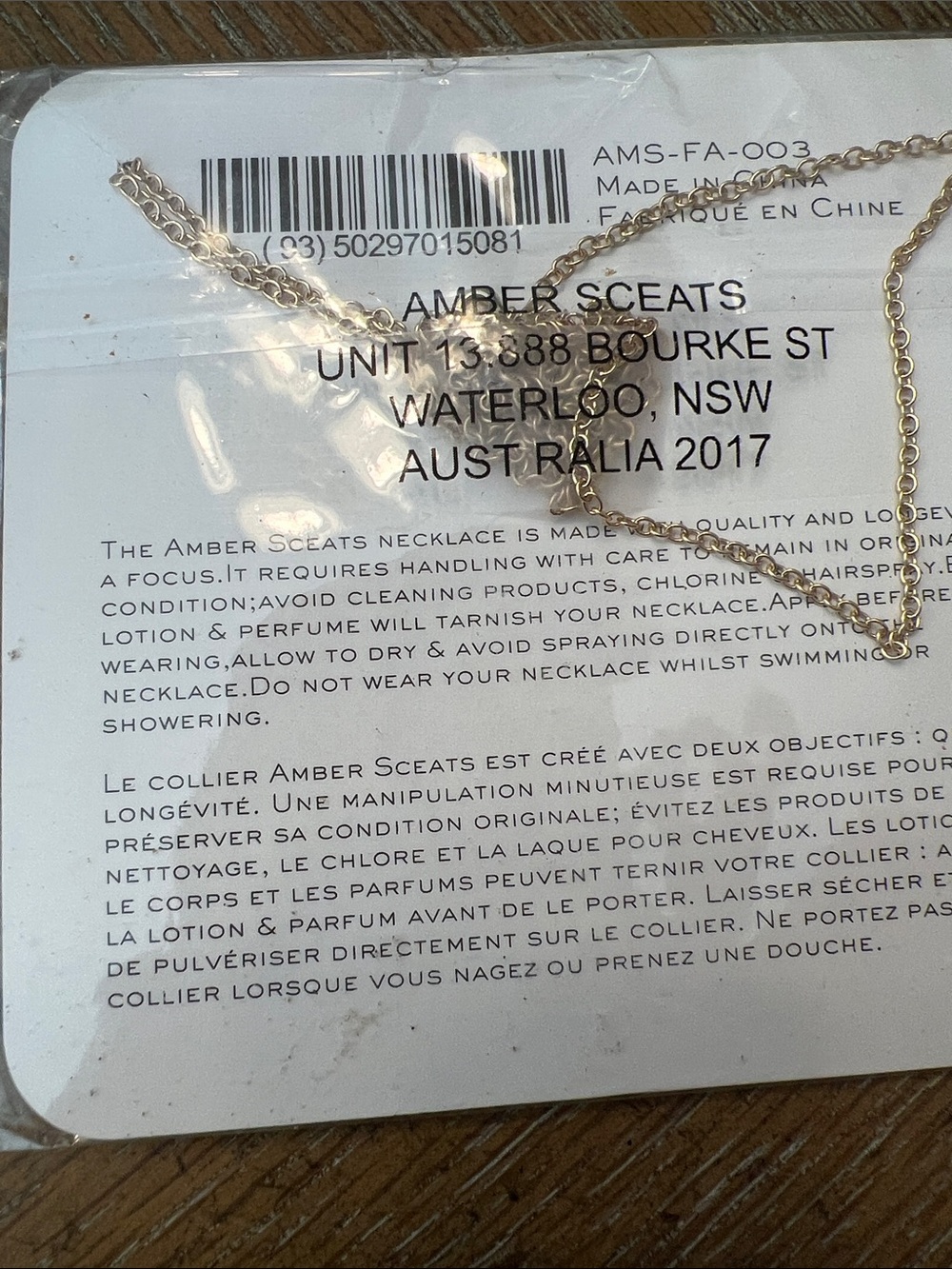 Amber Sceats Gold Layered Coin Necklace - Picture 2 of 2